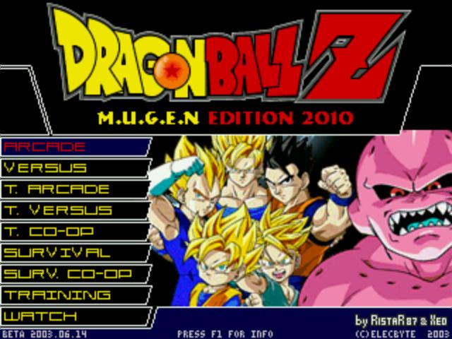 Dragon Ball Z M.U.G.E.N Edition 2010 by RistaR87