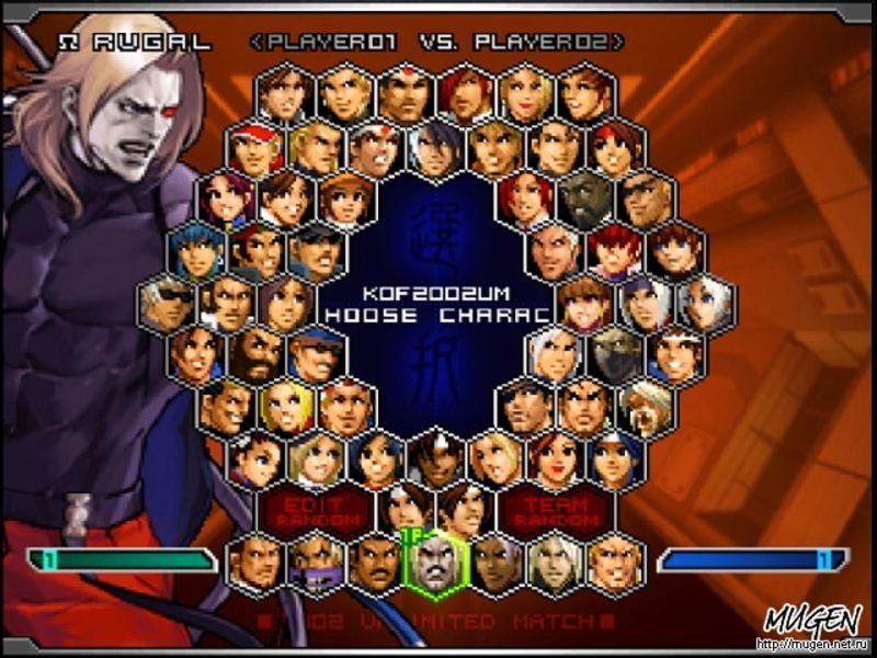 mugen kof 2002 screenpack