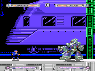 Megaman 5 - Chargeman By Calamix