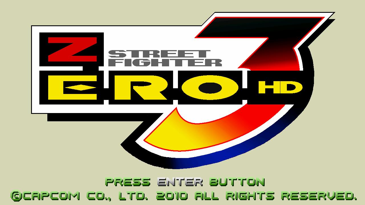Street Fighter Zero 3 HD By H-Loader